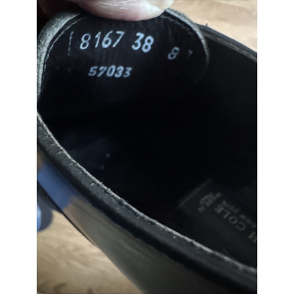 Kenneth Cole Dress Shoe Men's Size 8 Loafers‎ Side Buckle Made In Italy - Picture 4 of 9